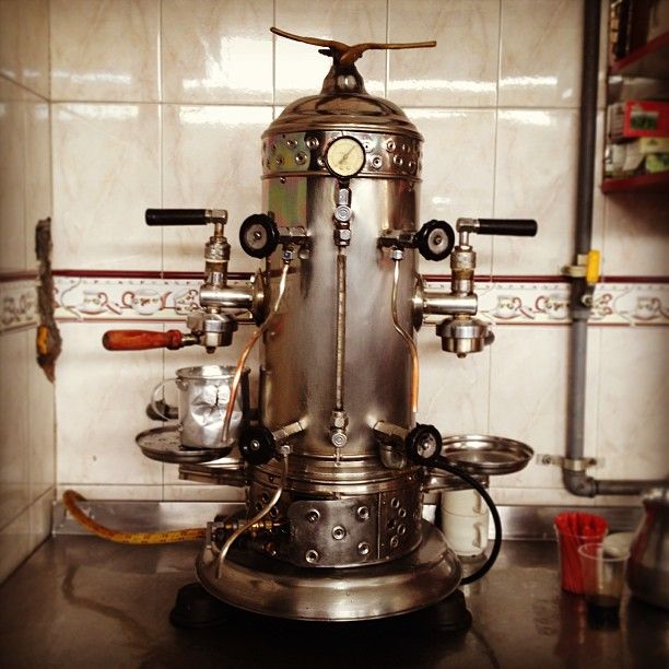 how to use a vintage manual coffee maker