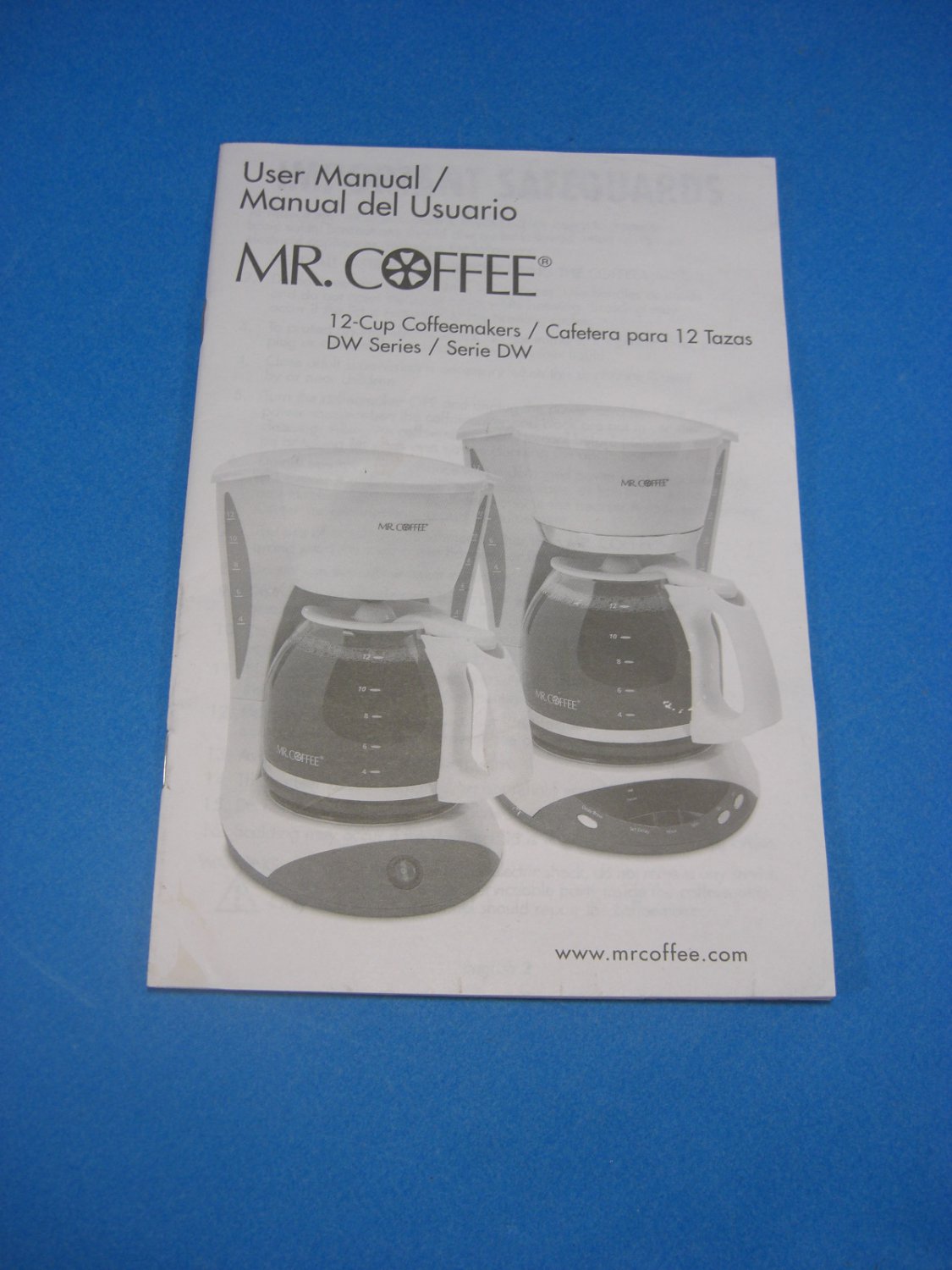 mr coffee espresso ecm160 manual