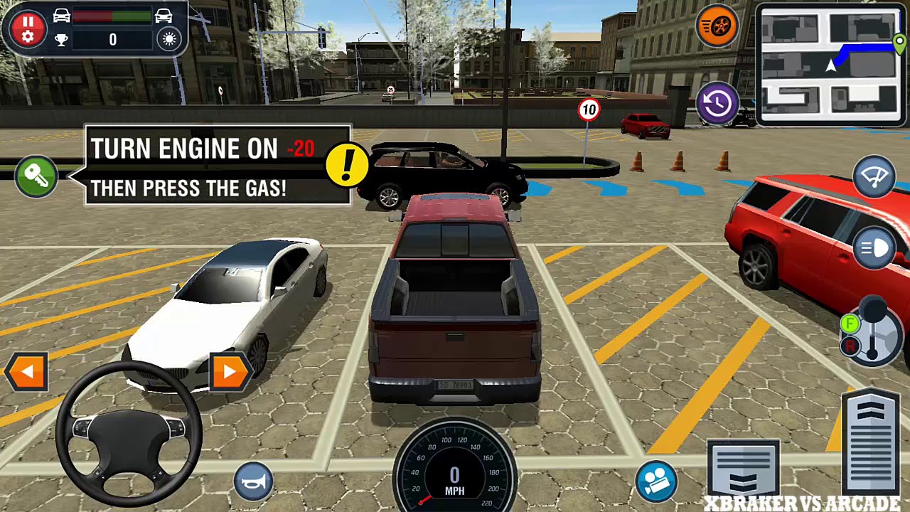 manual car driving simulator free