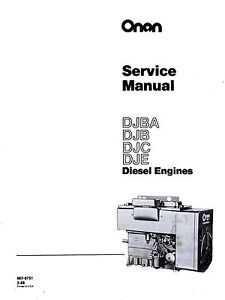 onan generator 940-0751 manual