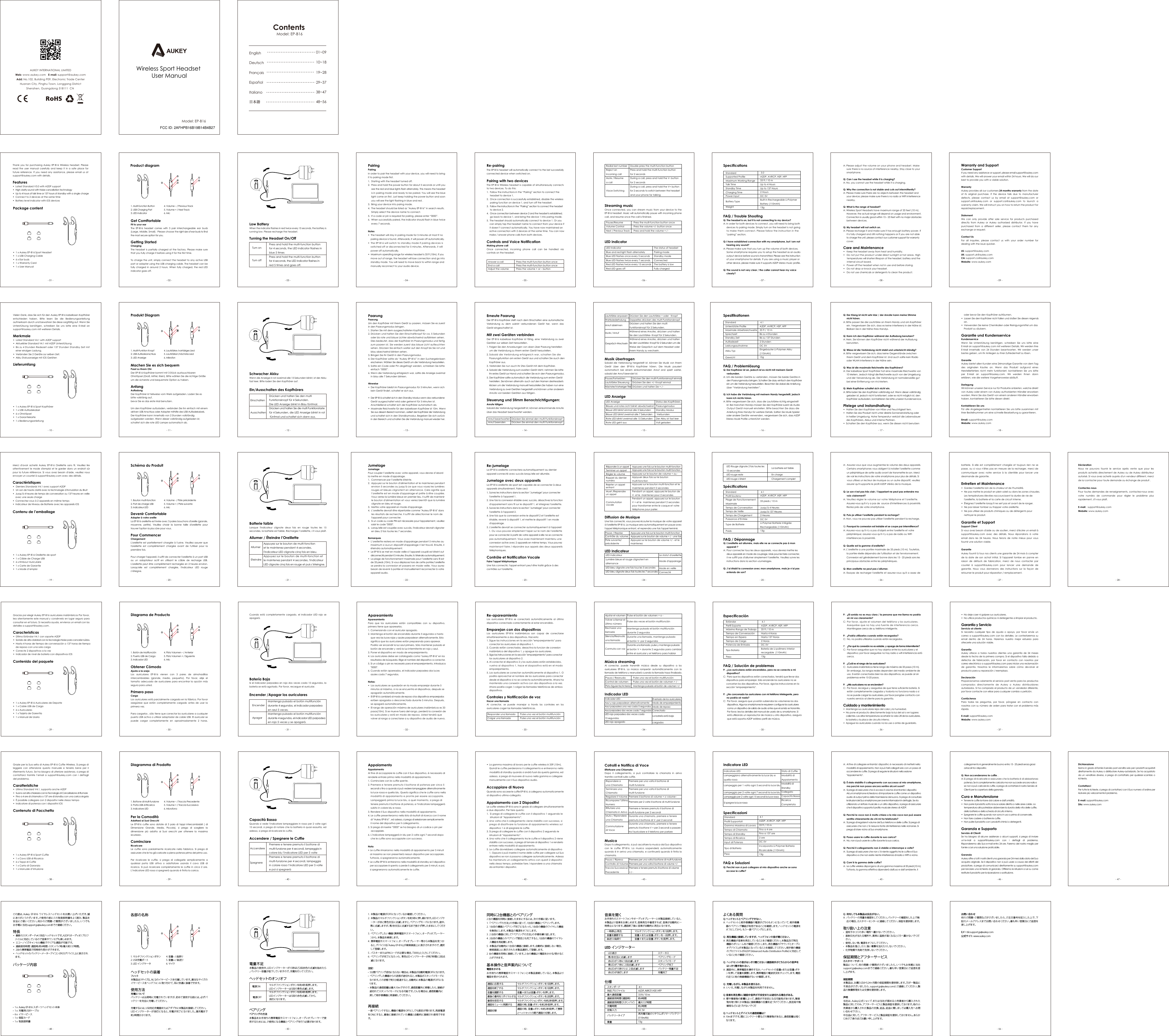 aukey ep-b24 manual pdf