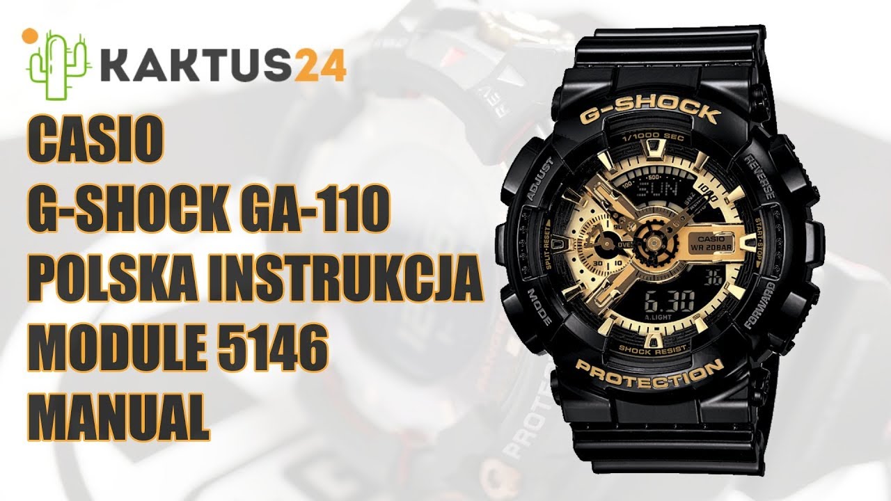casio g shock watch manual 5146
