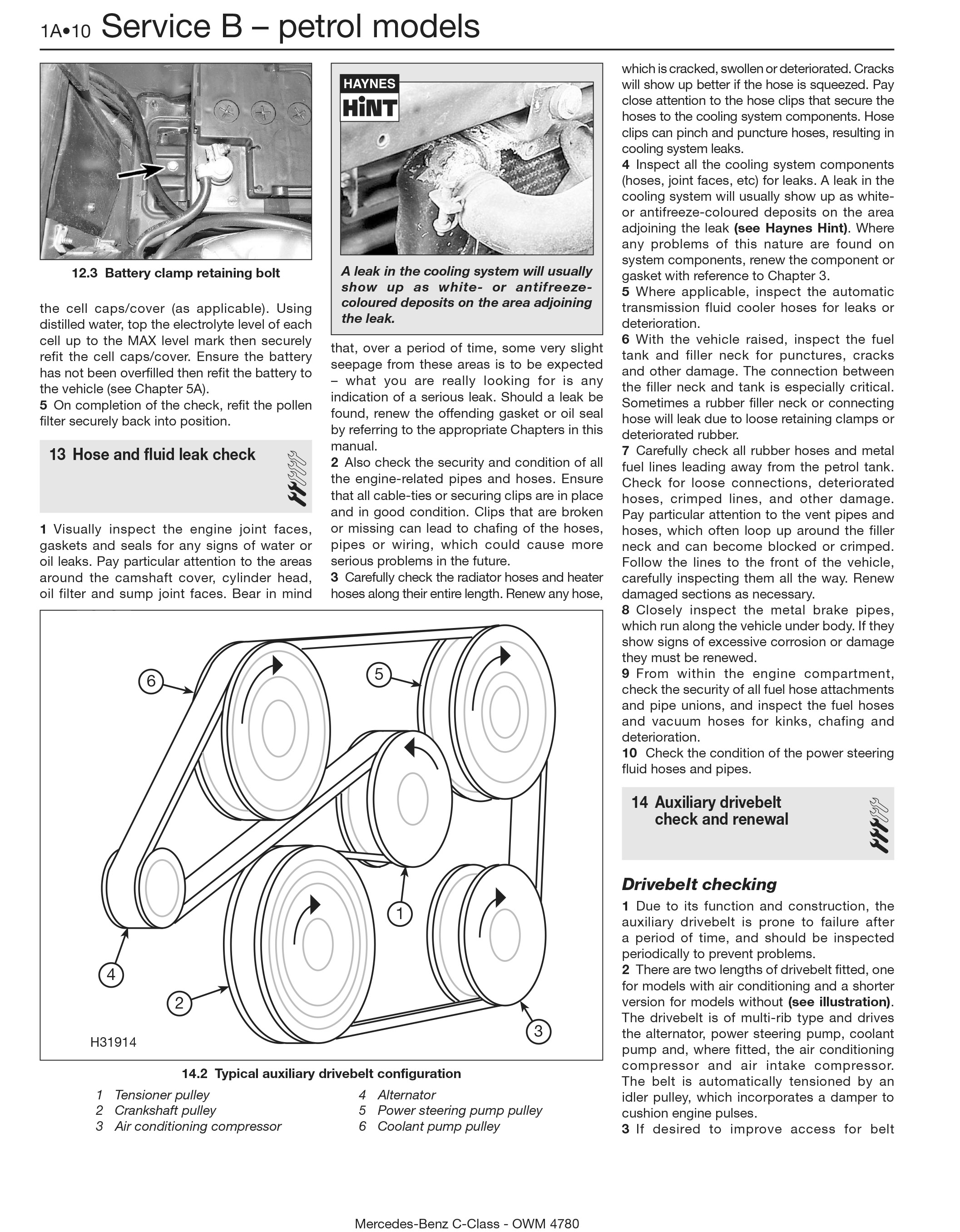 free download mercedes benz c-class w203 2000-2007 repair manual pdf