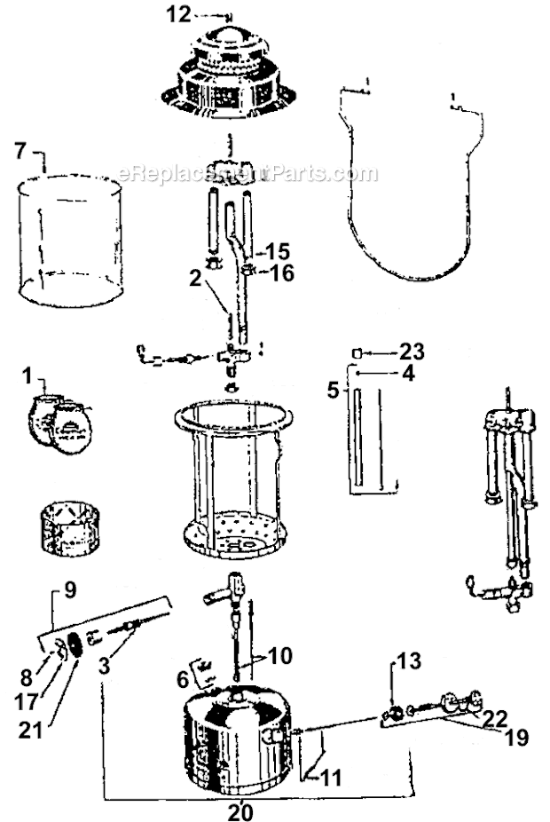 manual for coleman 3 burner stove