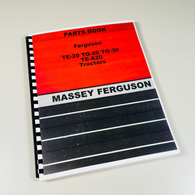 massey ferguson 20 industrial tractor manual